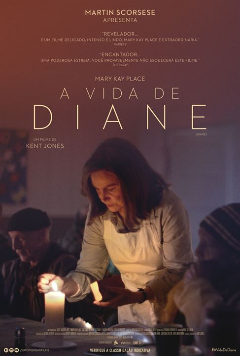 Um pôster de um filme chamado vida de diane