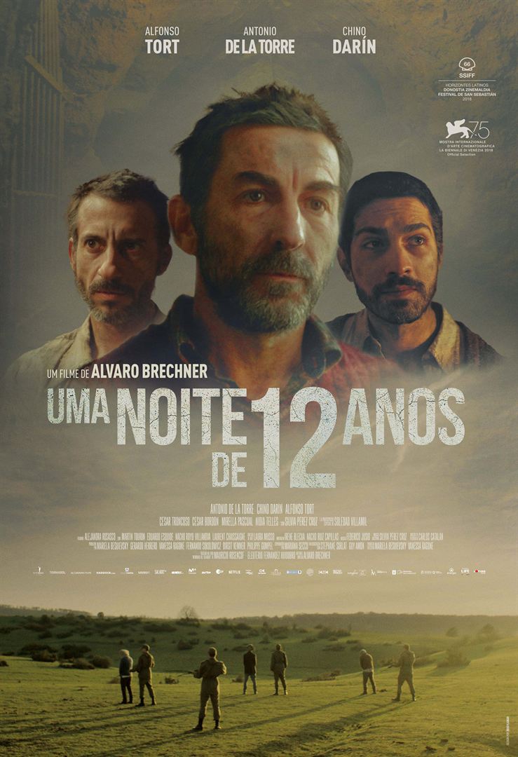 A movie poster for uma noite 12 anos de 12 anos