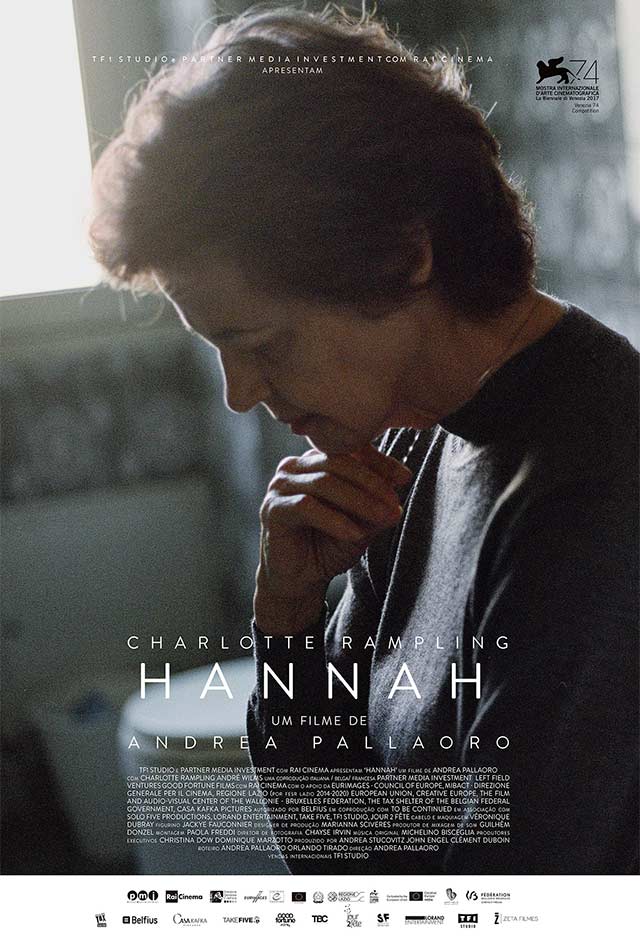 Um pôster de um filme chamado Hannah