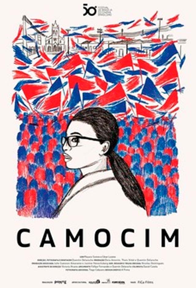 Um pôster de um filme chamado Samocim