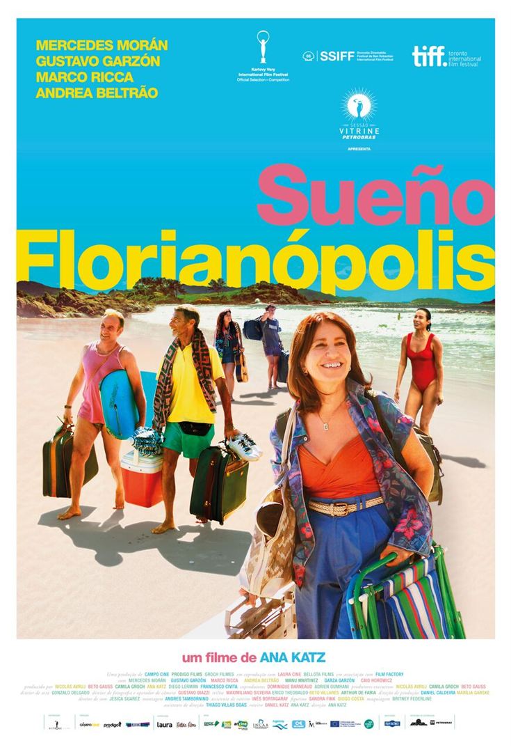 Um pôster de um filme chamado Sueño Florianópolis