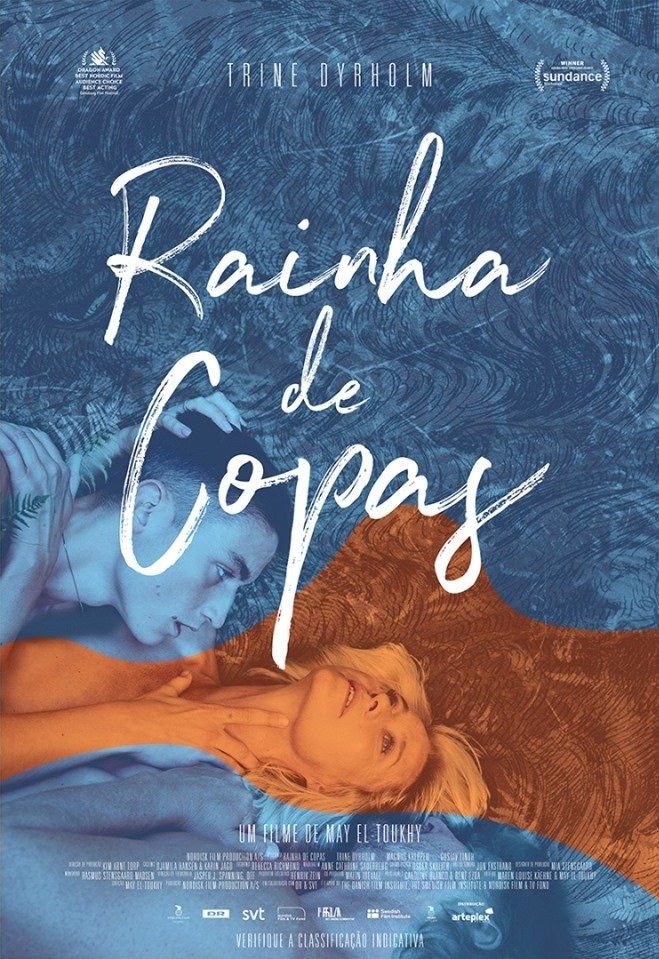 A movie poster for a movie called rainha de copas