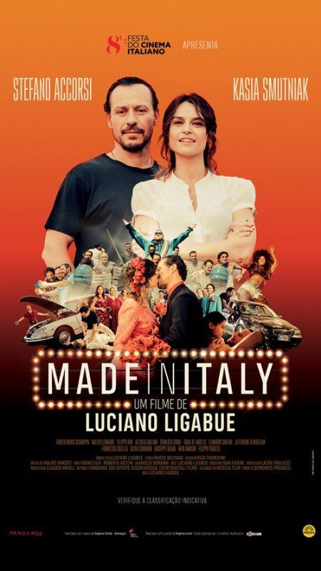 Poster do filme Made in Italy, estrelado por Luciano Ligabue