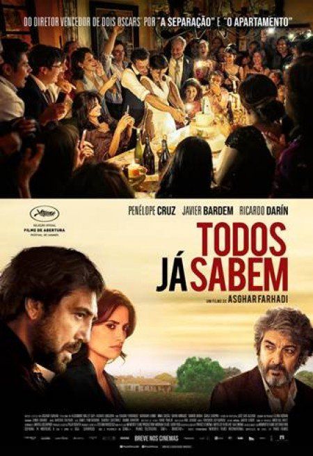 A poster for a movie called todos ja sabem