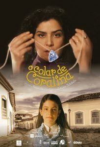 A movie poster for o colar de coralina