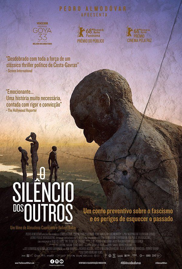A movie poster for a movie called la silencio dos outros