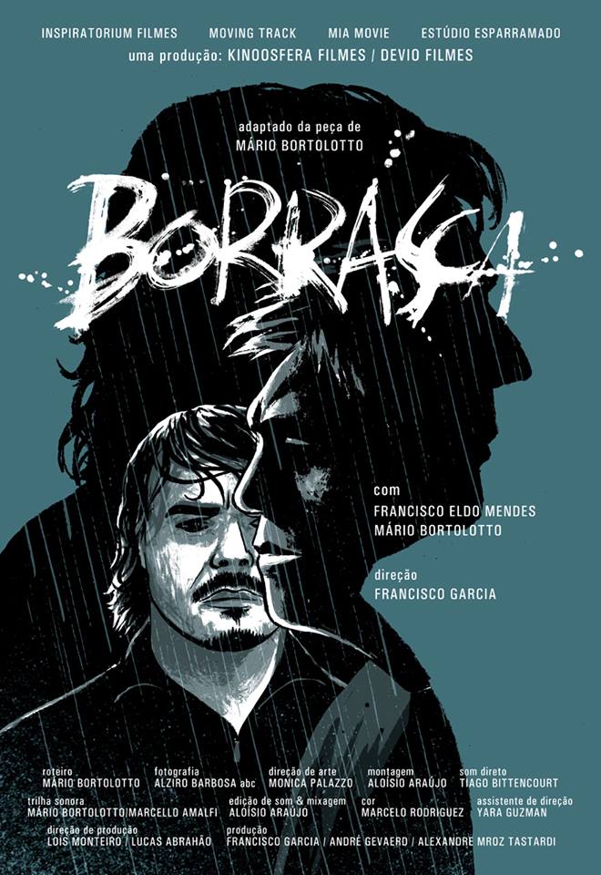 Um pôster de um filme chamado borrach