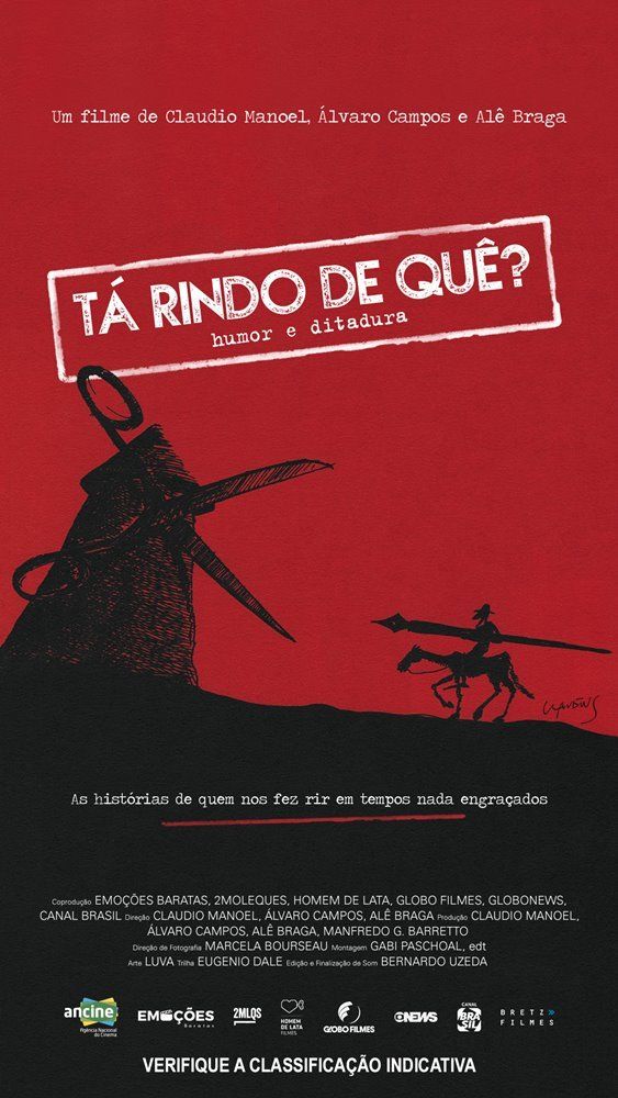 A poster for a movie called ta rindo de que