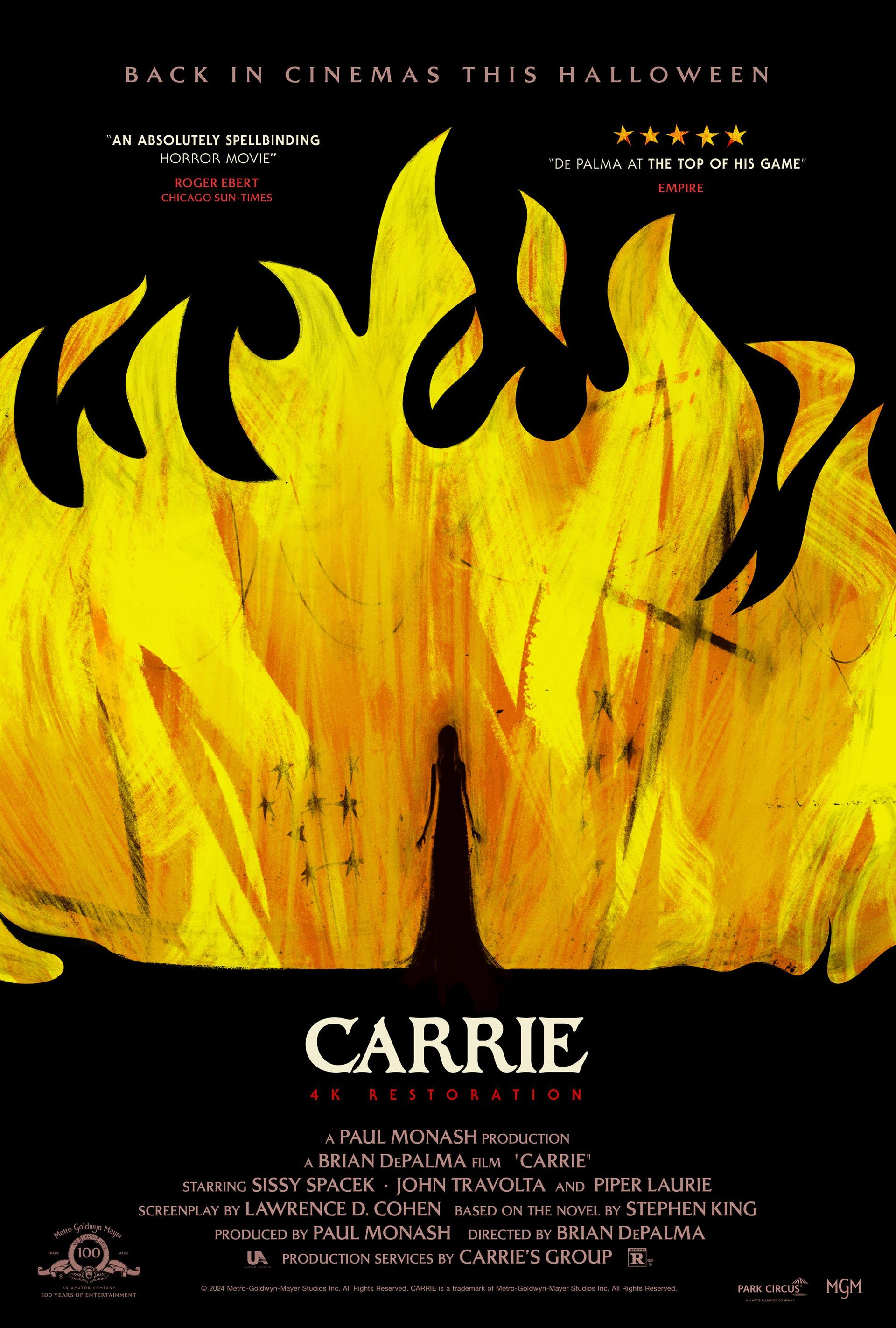 cartaz de carrie a estranha de brian de palma