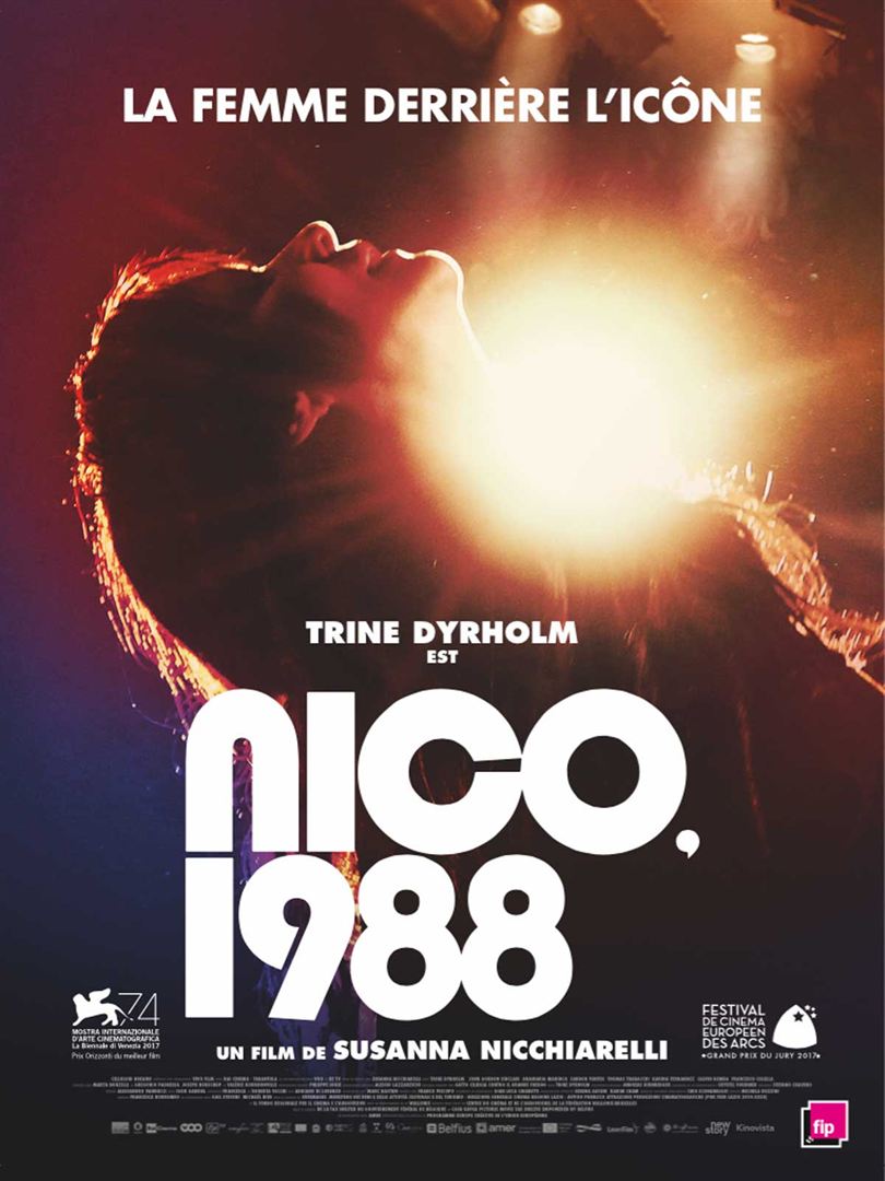 Um pôster do filme Nico 1988