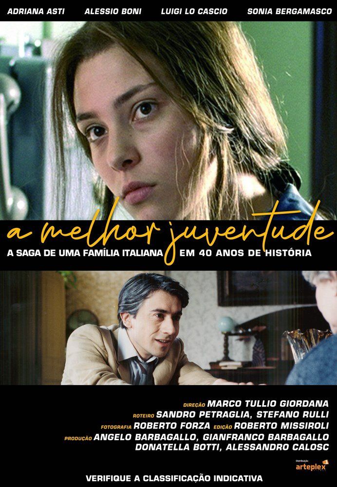 A movie poster for a movie called a melhor juventude