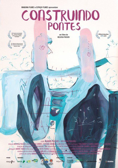 A poster for a movie called construindo pontes