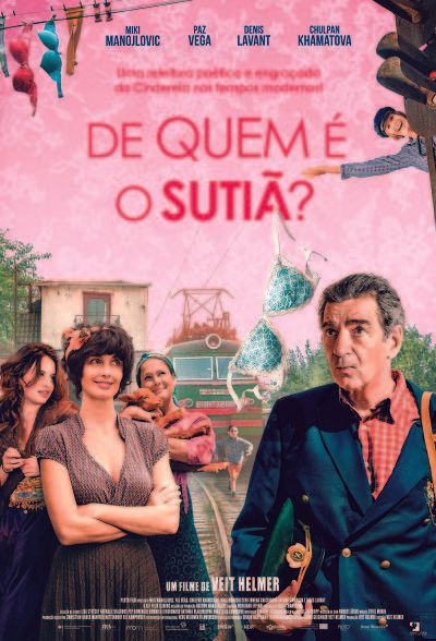 A movie poster for de quem e o sutia