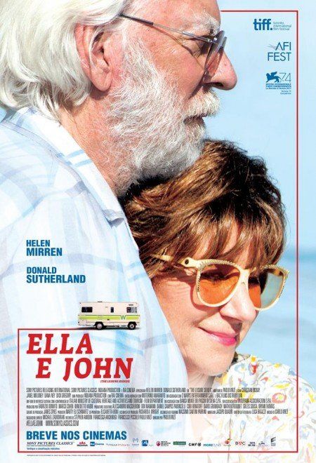 Um pôster do filme ella e john