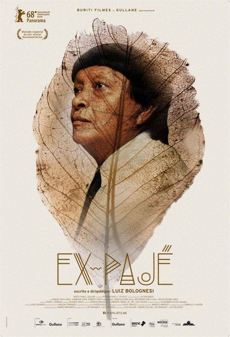 Um pôster de um filme chamado ex-paje