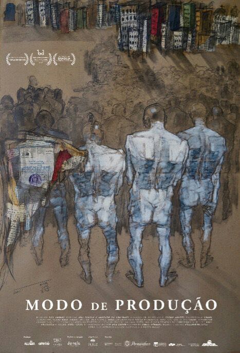 A poster for a movie called modo de producao