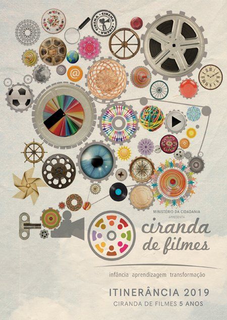 Um cartaz que diz itinerancia 2019