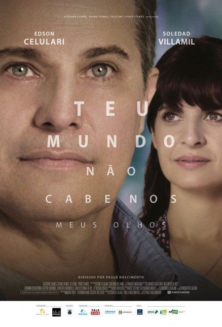 A movie poster for teu mundo não cabe nos meus olhos