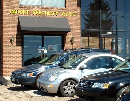 Cars parked in front of 