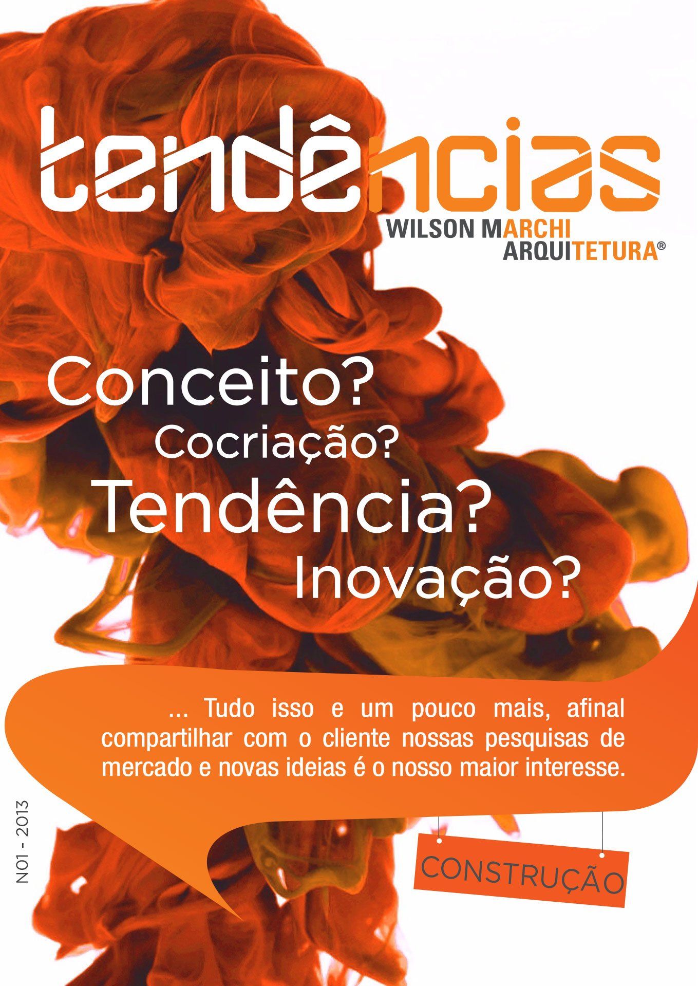 A poster for tendencias wilson marche arquitetura