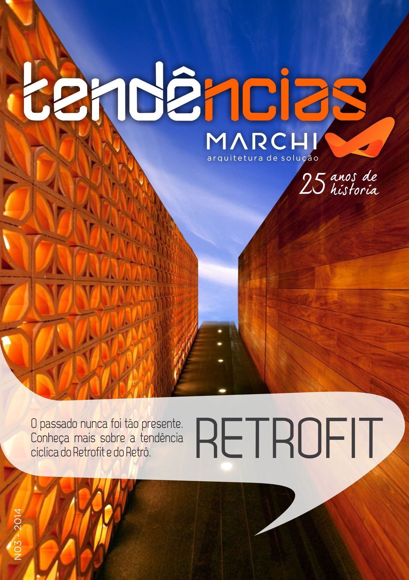 Um pôster com um balão de fala que diz retrofit