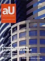 Uma capa de revista com a foto de um prédio.