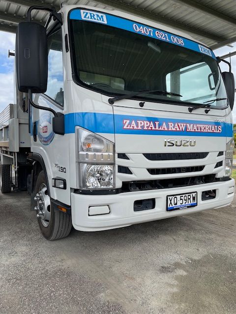 A Pile Of Rocks In A Quarry — Zappala Raw Materials Pty Ltd In Edmonton, QLD