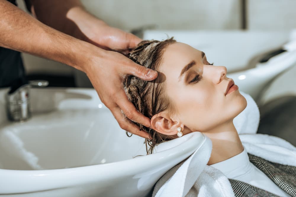 Hair Stylist Washing Hair - Siva Beauty, Body and Soul in Bowral, NSW