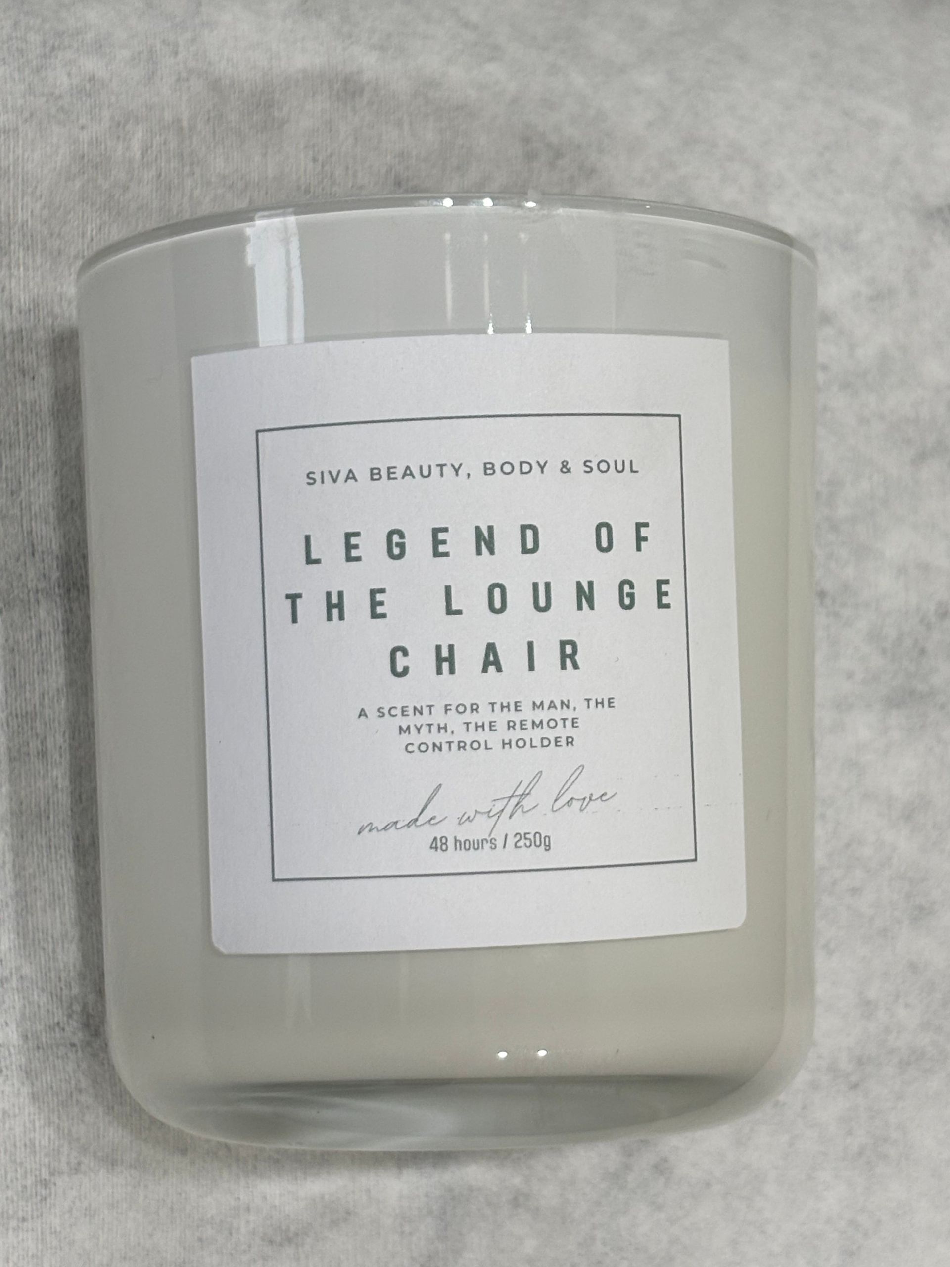 Legend of the Lounge Chair Candle Range