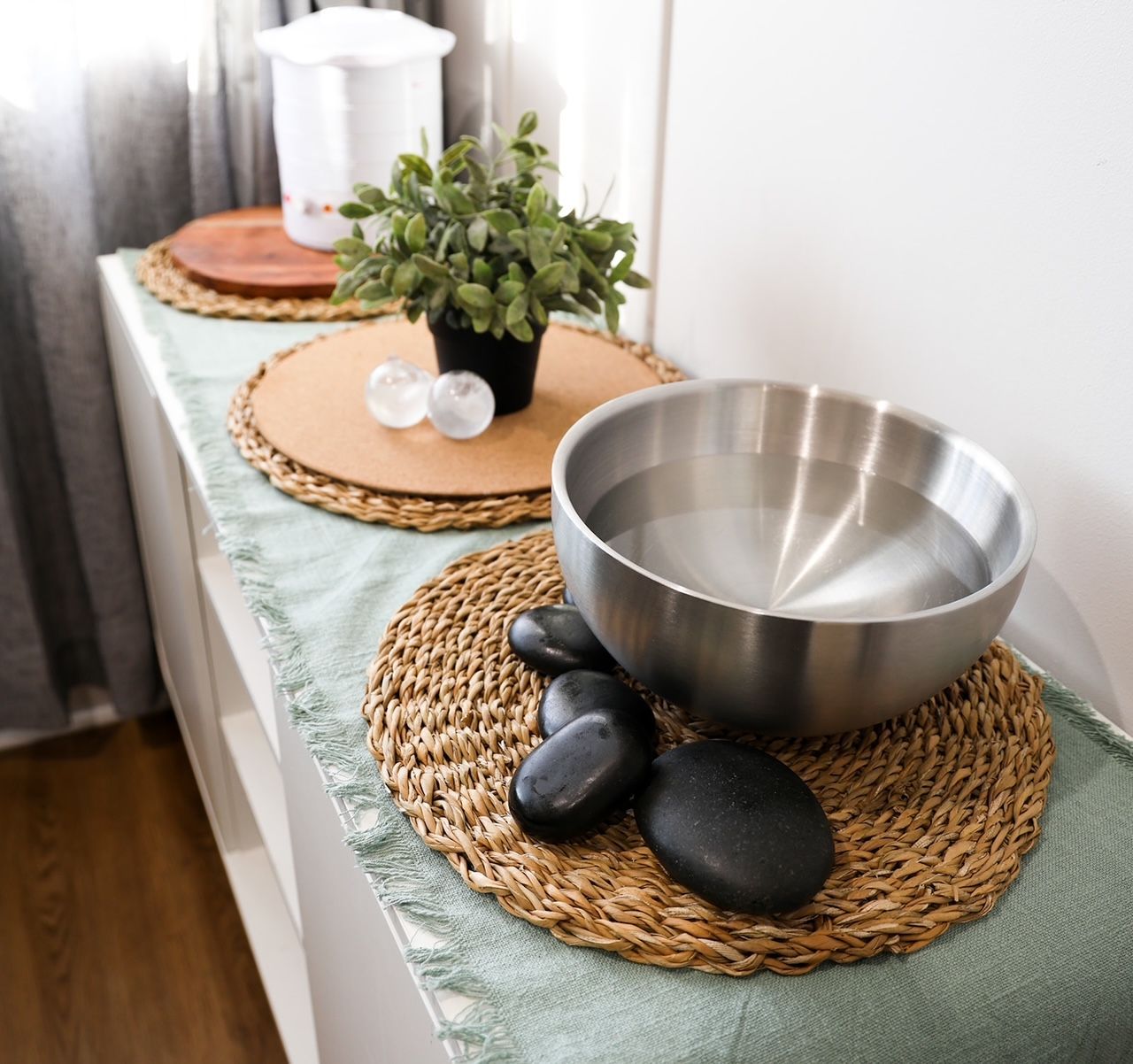Bowl of water On Table - Siva Beauty, Body and Soul in Bowral, NSW