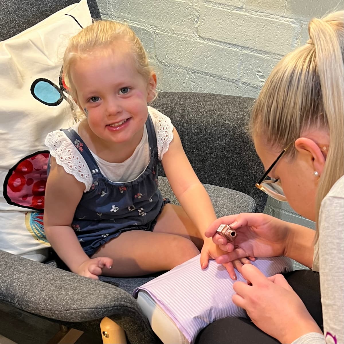 Kid doing Manicure - Siva Beauty, Body and Soul in Bowral, NSW