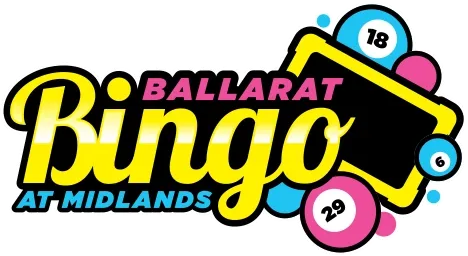 a colorful logo for ballorat bingo at midlands