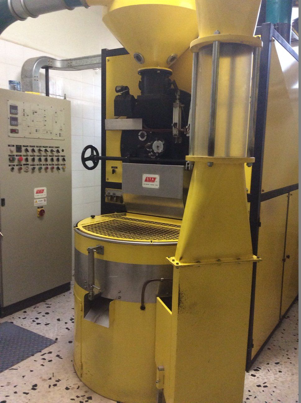 Macchinario per la torrefazione del caffè