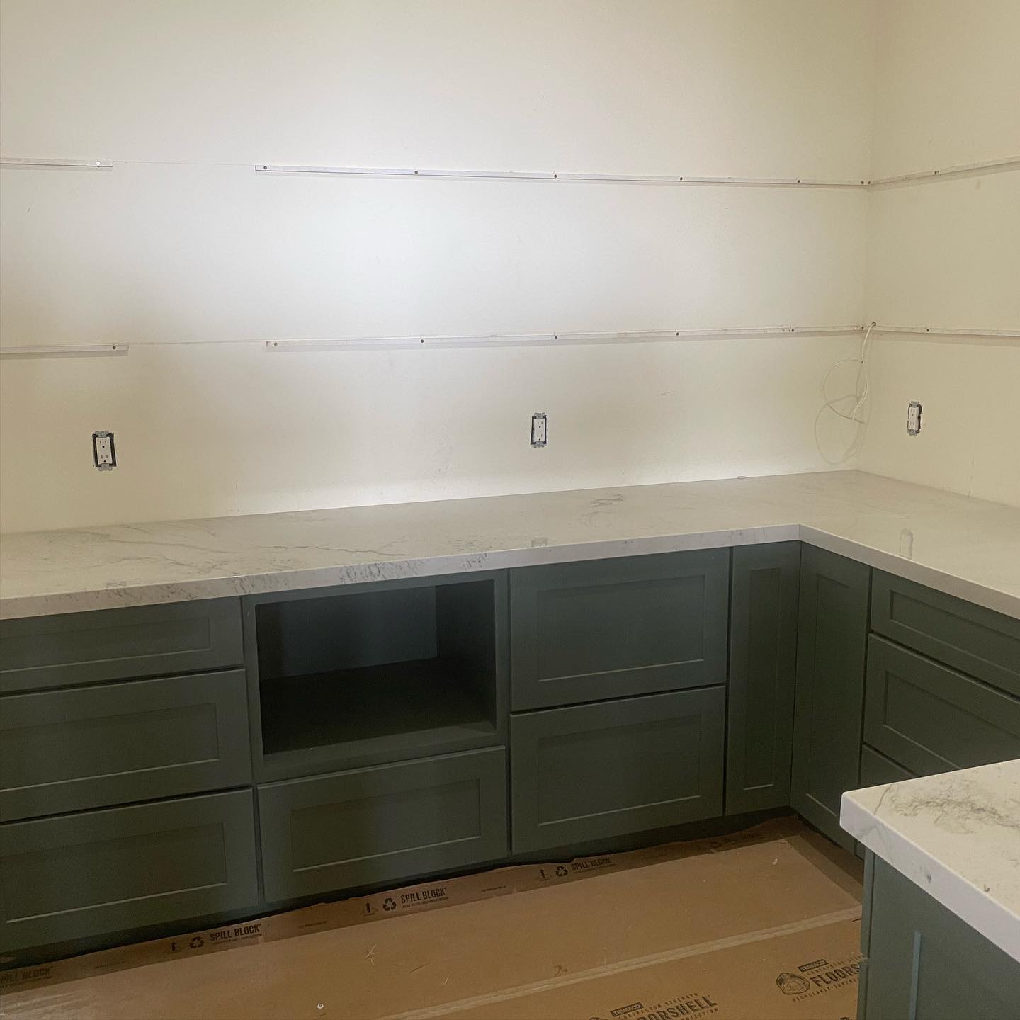 modern bathroom countertop