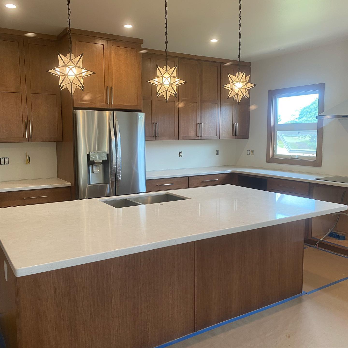 modern kitchen countertop