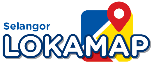 A logo for Lokamap Selangor is shown on a white background.