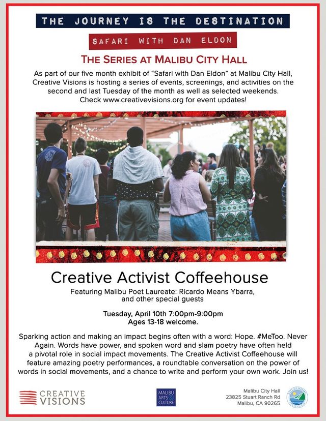 The Series at Malibu City Hall: Creative Activist Coffeehouse