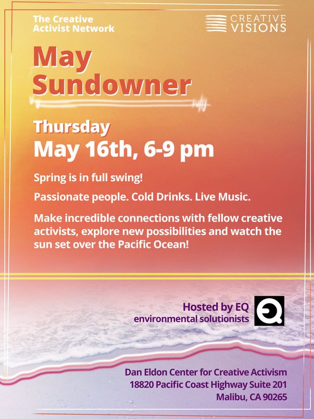 May Sundowner Hosted by Creative Visions & EQ
