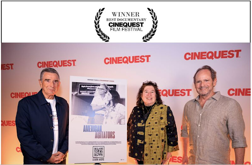 Director/Producer Raymond Telles, Executive Producer Margo Feinberg, and Executive Producer John Heffernan
