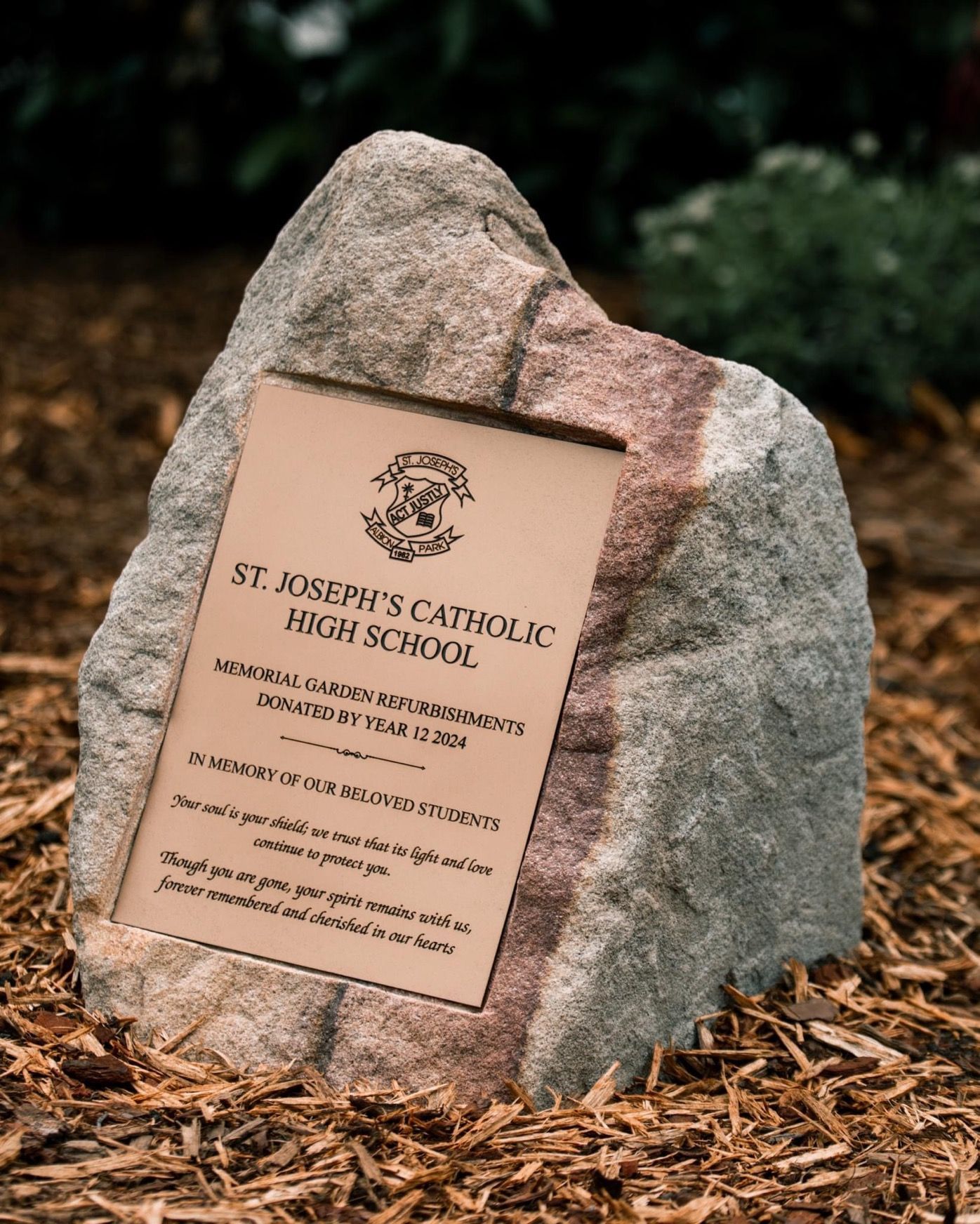 A Plaque On A Rock — Jimani Trophies & Engraving In Dapto, NSW