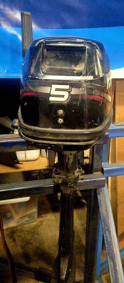 1999 5hp Mercury Tiller Long Shaft