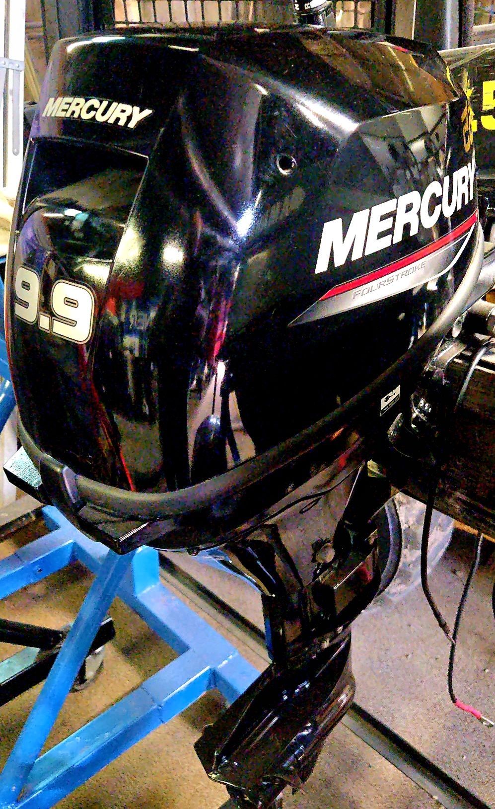 2020 9.9hp Mercury Tiller Short Shaft