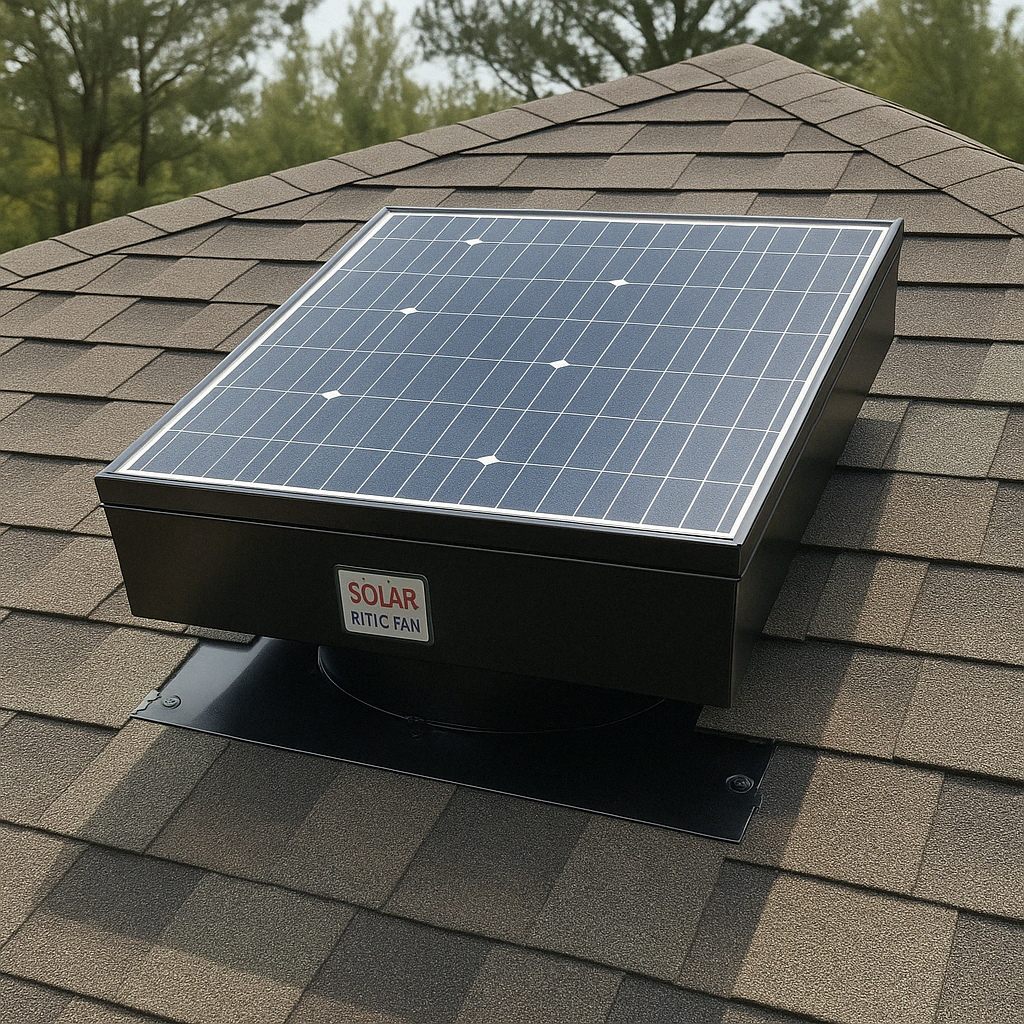 solar attic fan