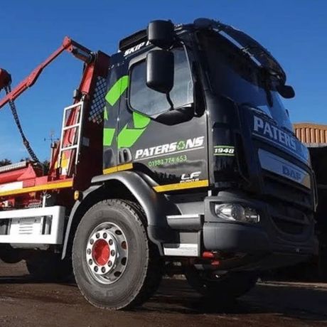 Patersons Skip Hire Lorry