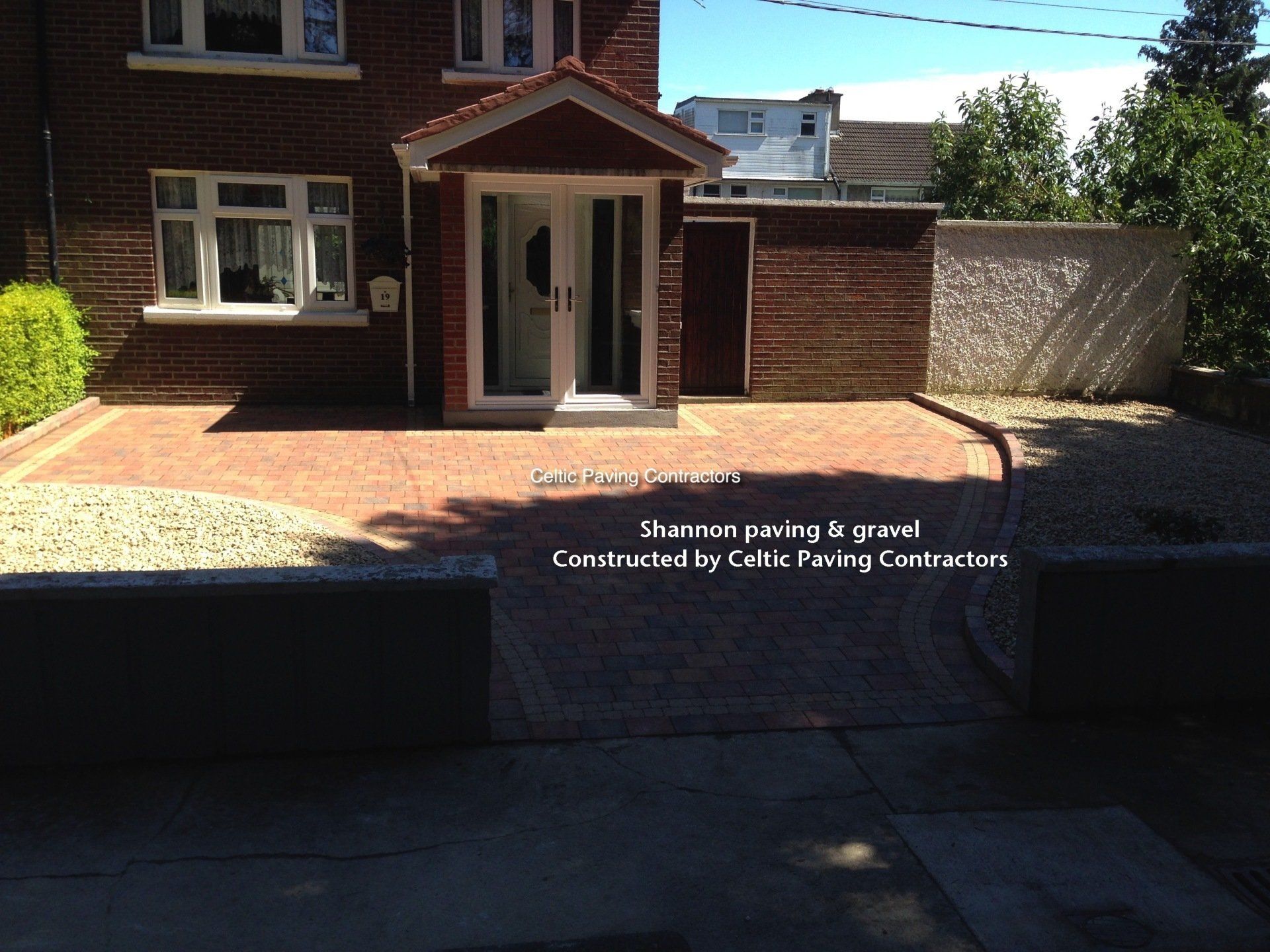 Driveway in Shannon paving