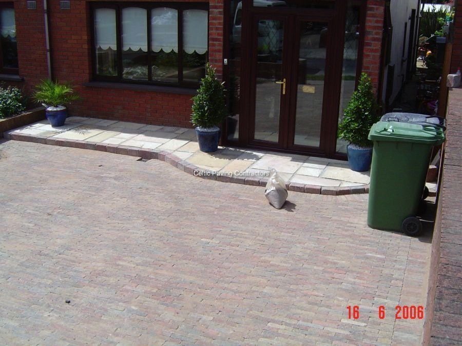 Natural Stone and Retro driveway