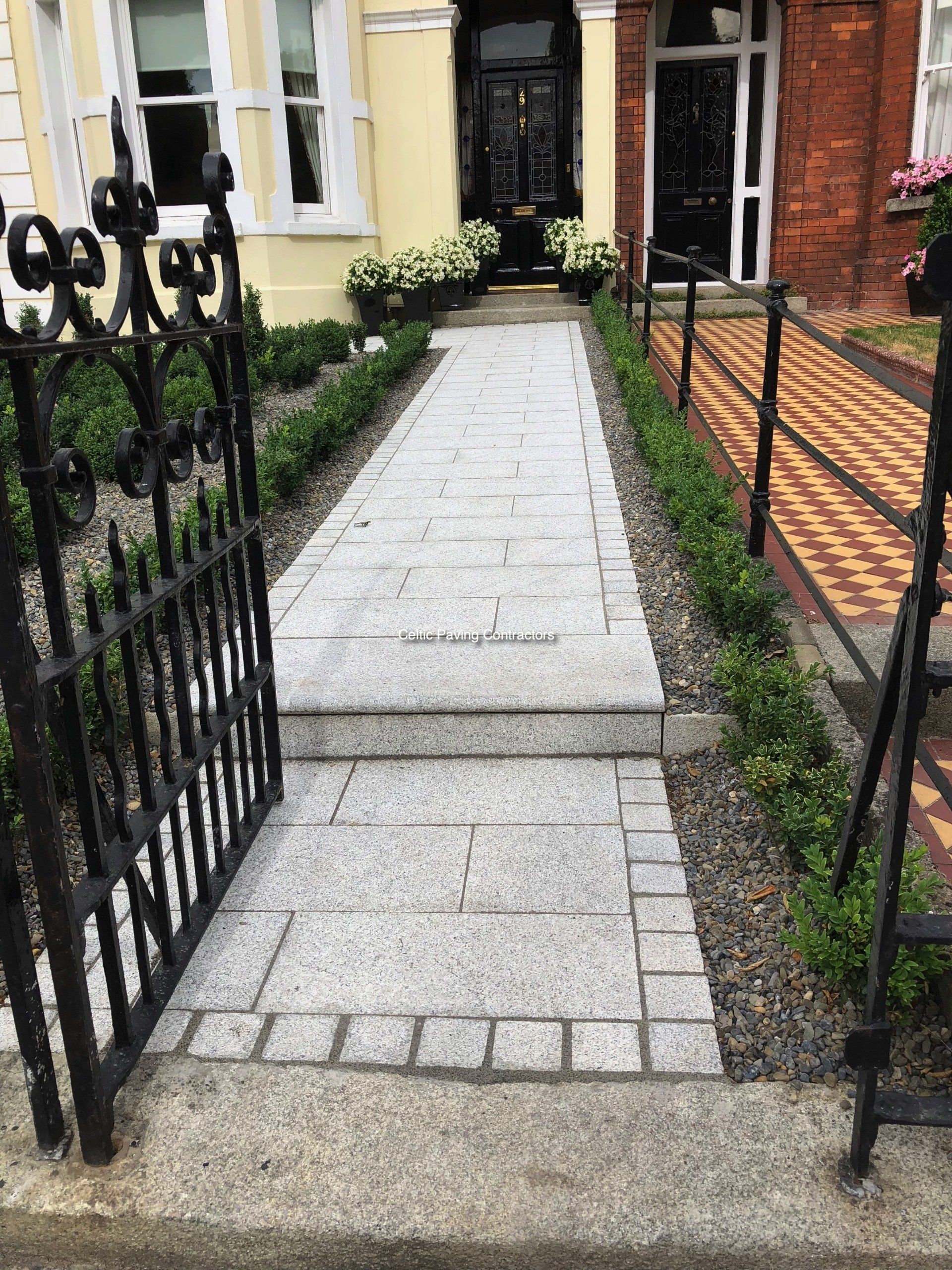 Silver Granite pathway