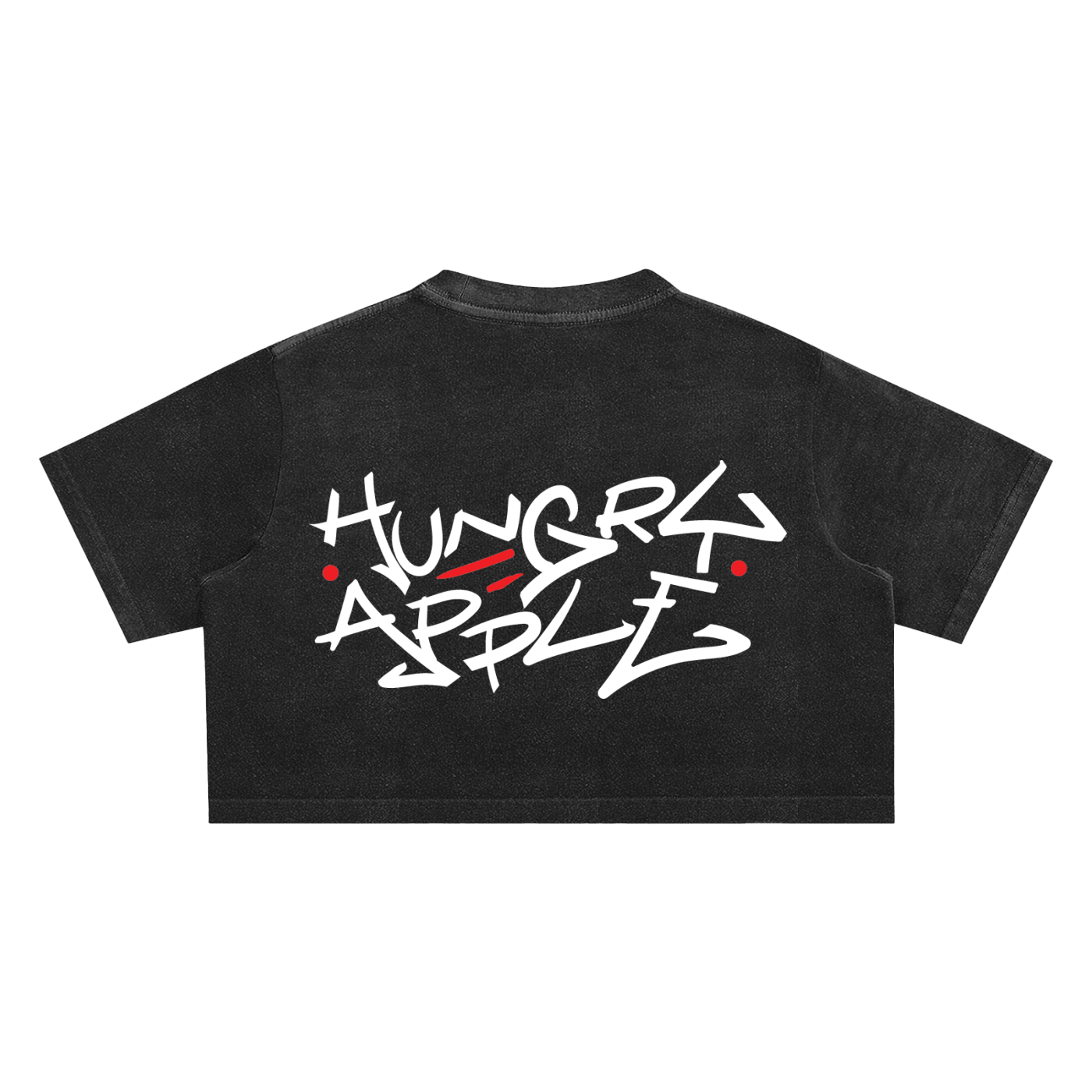 Women Crop Hungry Apple Top
