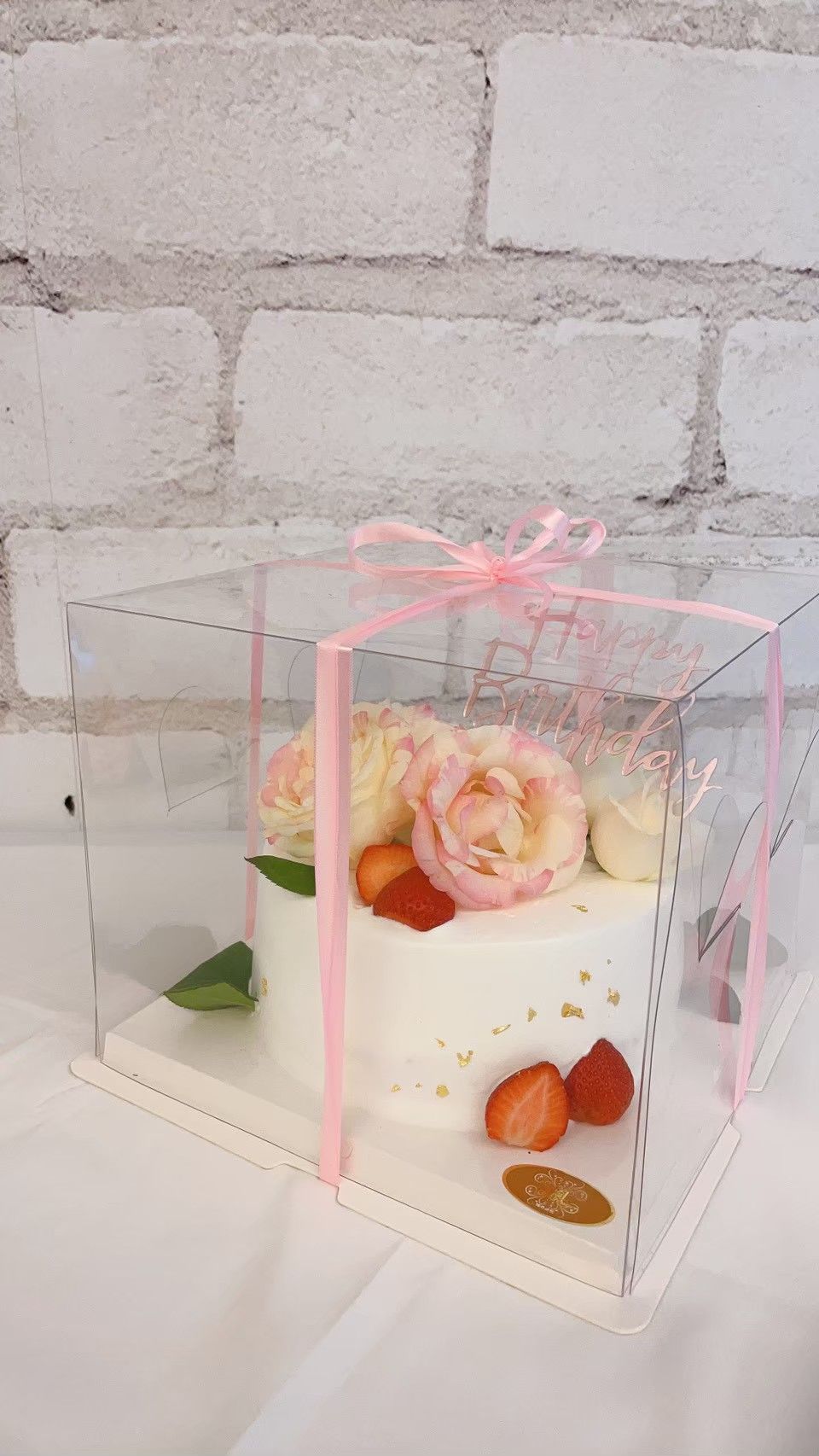 客製化鮮花蛋糕