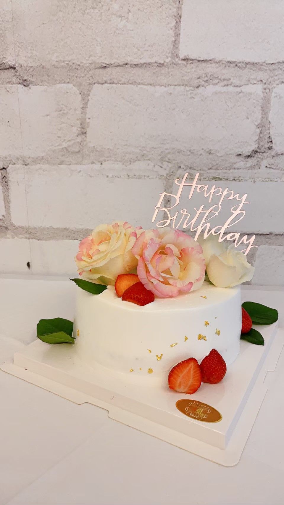 客製化鮮花蛋糕